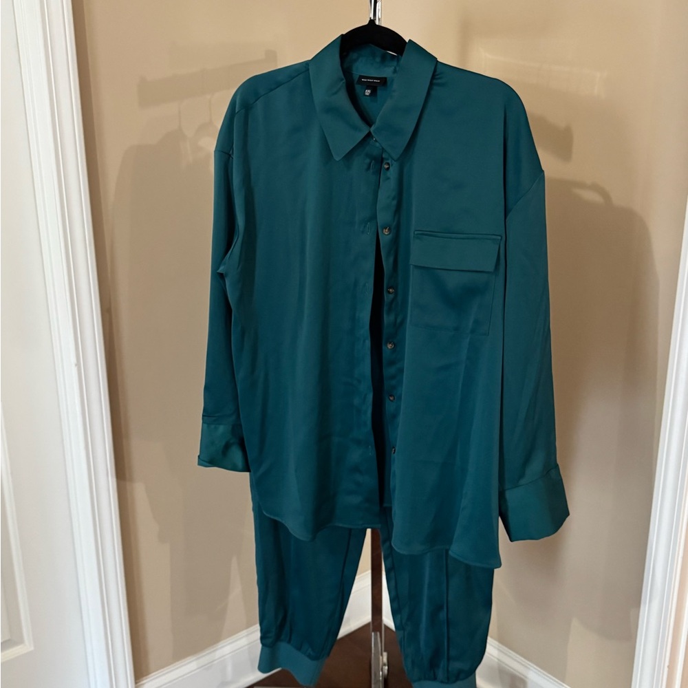 Teal Who What Wear 2 Piece Set - Picture 4 of 4